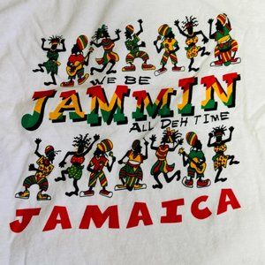 Vintage 90s we be Jammin Jamaica Tourist Shirt Size XXL